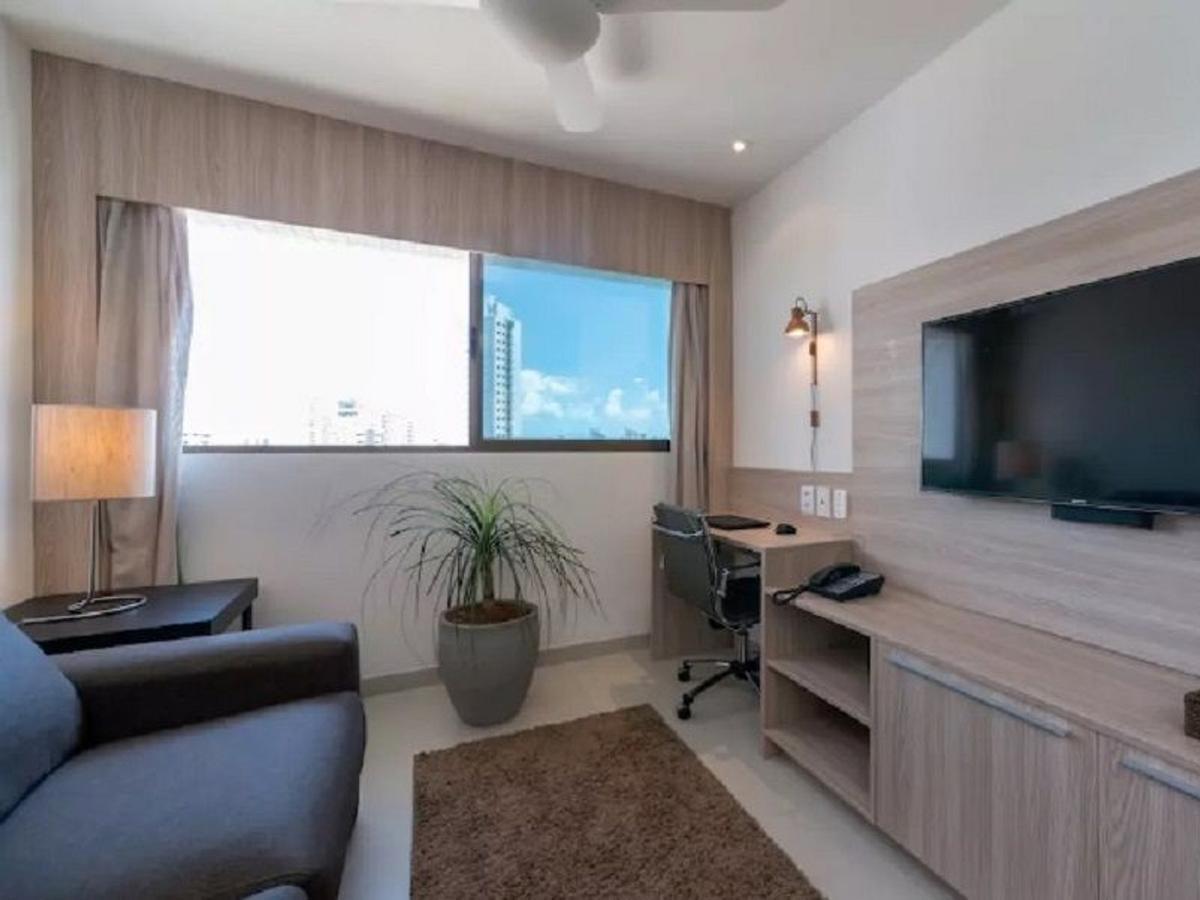 Excelente Flat Em Boa Viagem 2 Quartos Beach Class Ideal Para Familia Ou Viagens De Negocio Nob1804 Recife Exterior foto