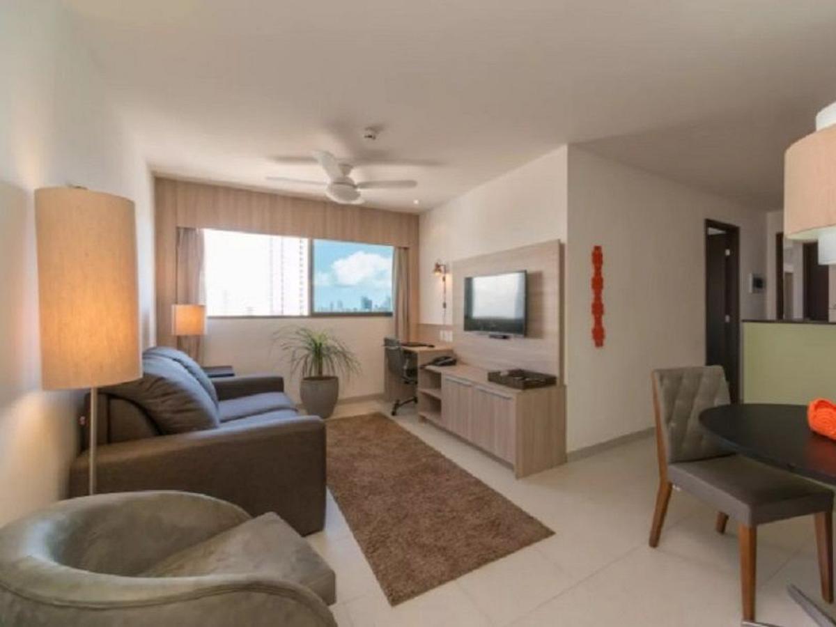 Excelente Flat Em Boa Viagem 2 Quartos Beach Class Ideal Para Familia Ou Viagens De Negocio Nob1804 Recife Exterior foto